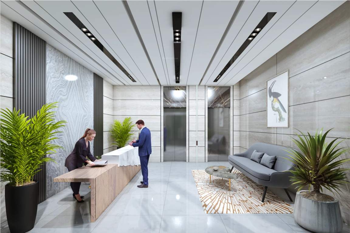  supremus apartment Entrance Lobby
