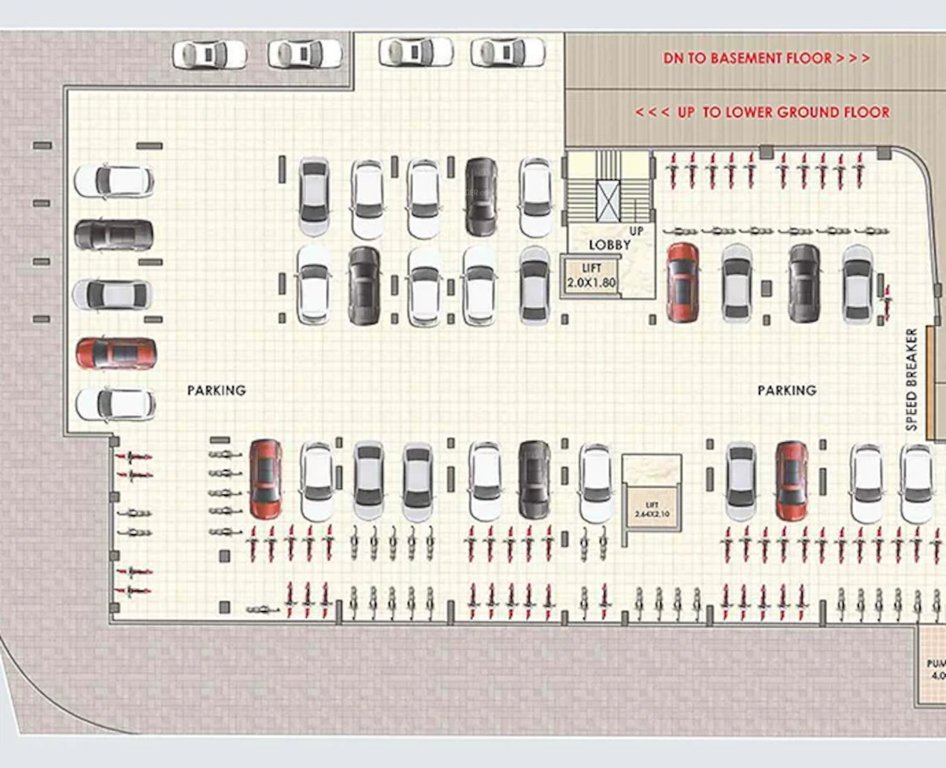  vraj life space Vraj Life Space Cluster Plan