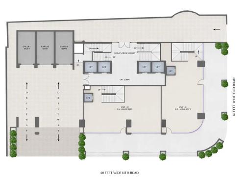  headquarter-bandra Headquarters Bandra Cluster Plan for ground Floor