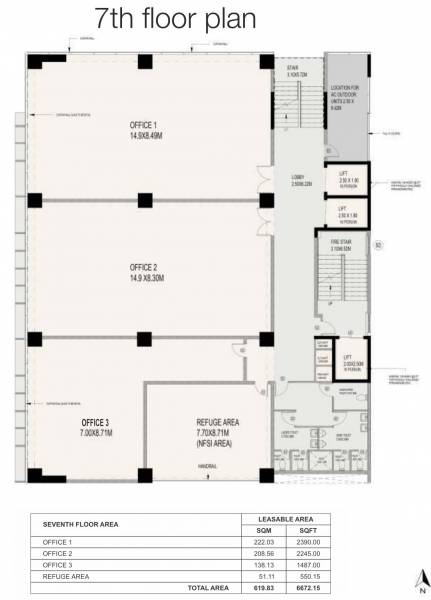  premia Ozone Premia Cluster Plan For 7th Floor