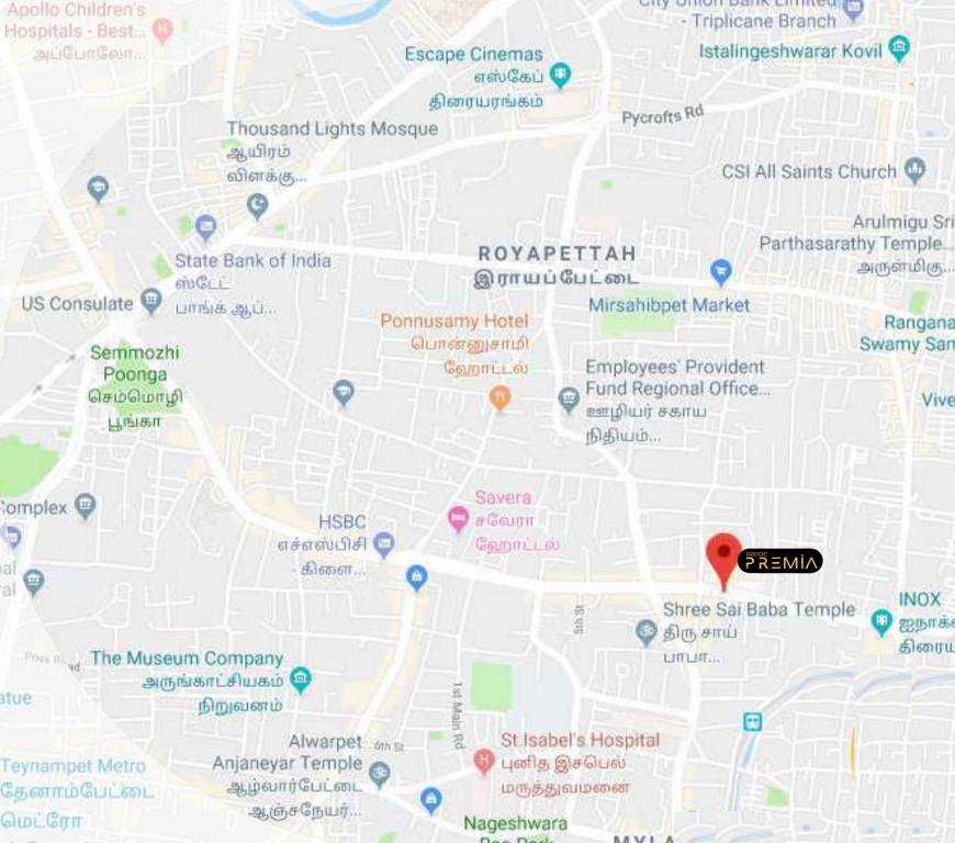  premia Location Plan