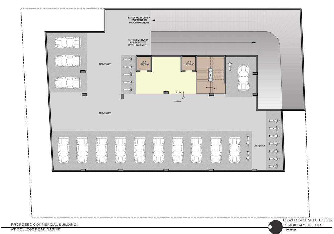  cuboid urban trade centre Cuboid Urban Trade Lower Basement Centre Cluster Plan