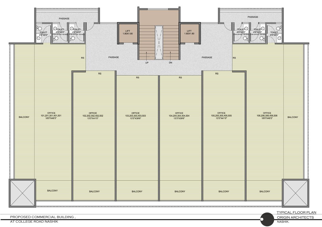  cuboid urban trade centre Cuboid Urban Trade Typical Centre Cluster Plan