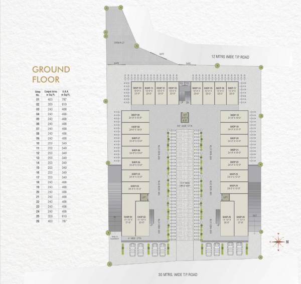  icon Labh Icon Cluster Plan For Ground Floor