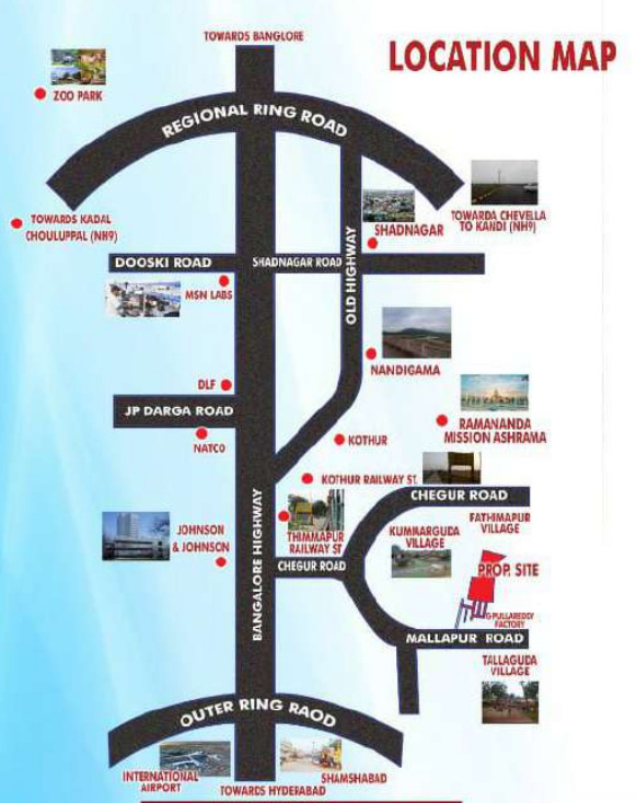  luckie township Location Plan