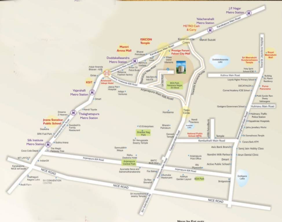  a6 residency Location Plan