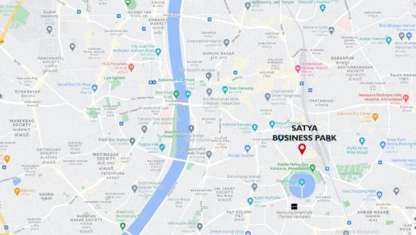  satya-business-park Location Plan