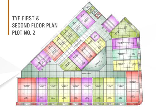  darshan-business-park-1 Darshan Business Park 1 Cluster Plan from 1st to 2nd Floor