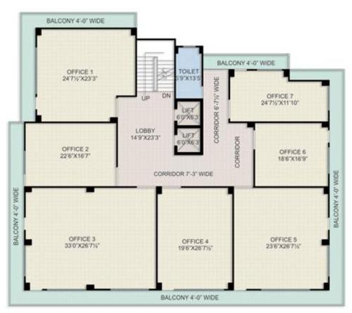  jewels-ii Jewels II Cluster Plan For 1st Floor