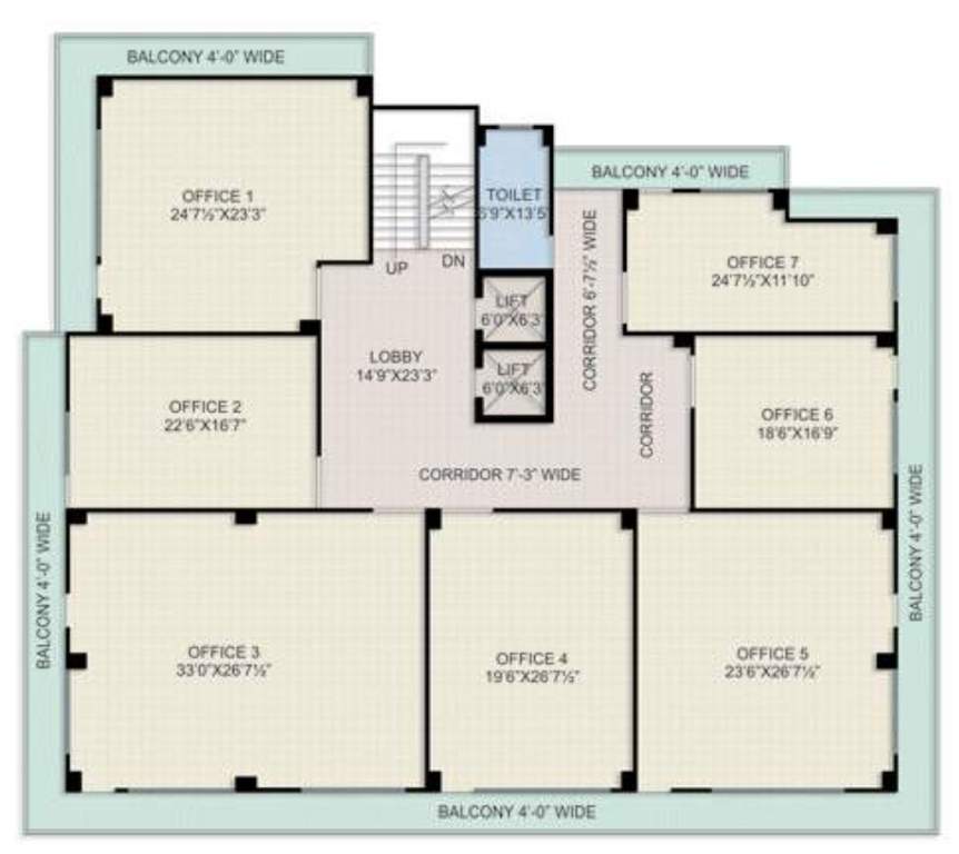  jewels ii Jewels II Cluster Plan For 1st Floor