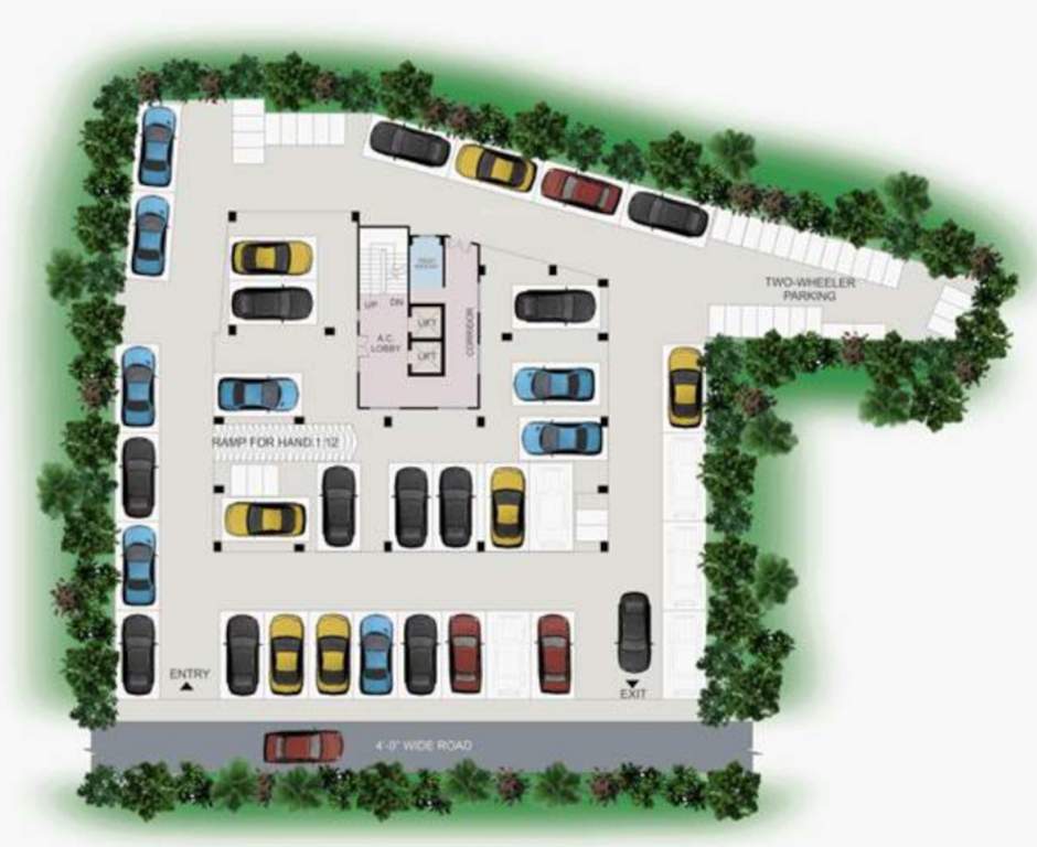  jewels ii Jewels II Cluster Plan For Ground Floor