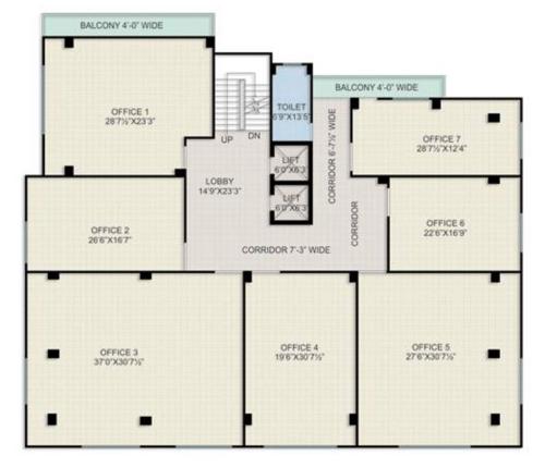  jewels-ii Jewels II Cluster Plan From 2nd To 4th Floor