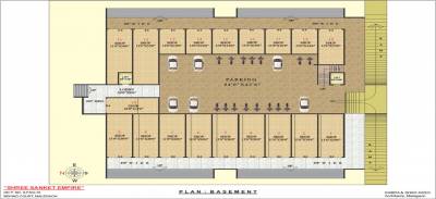  empire Shree Sanket Empire Basement Cluster Plan