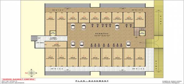 Shree Sanket Empire Basement Cluster Plan empire Shree Sanket Empire Basement Cluster Plan
