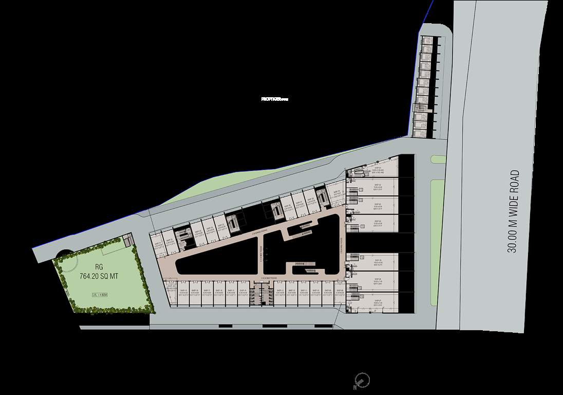  emporio 1 at quillion park Building D Cluster Plan for 1st Floor