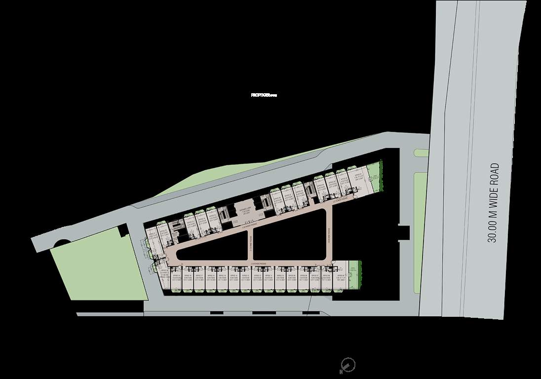  emporio 1 at quillion park Building D Cluster Plan for 7th Floor