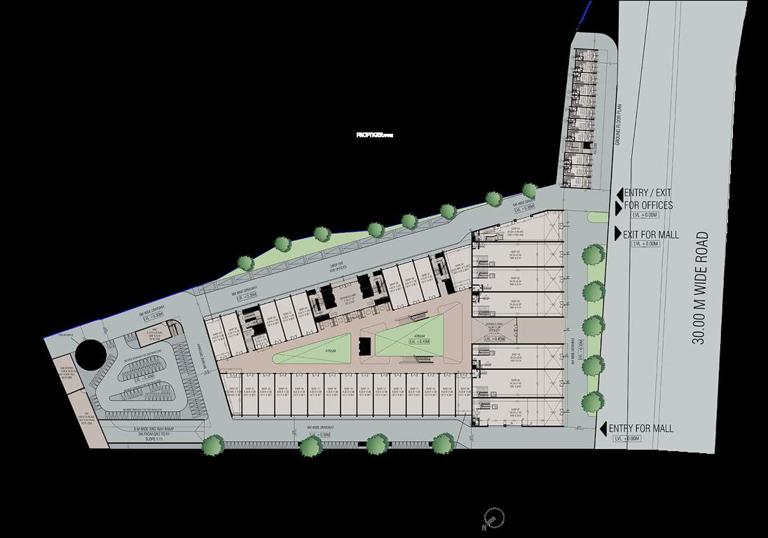  emporio 1 at quillion park Building D Cluster Plan for ground Floor