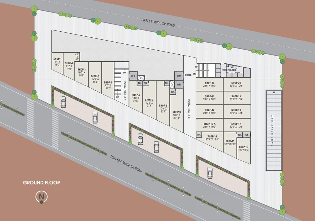  simandhar avenue Simandhar Avenue Ground Floor Cluster Plan