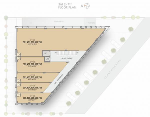  pramukh-ayan Pramukh Ayan Cluster Plan from 3rd to 7th Floor