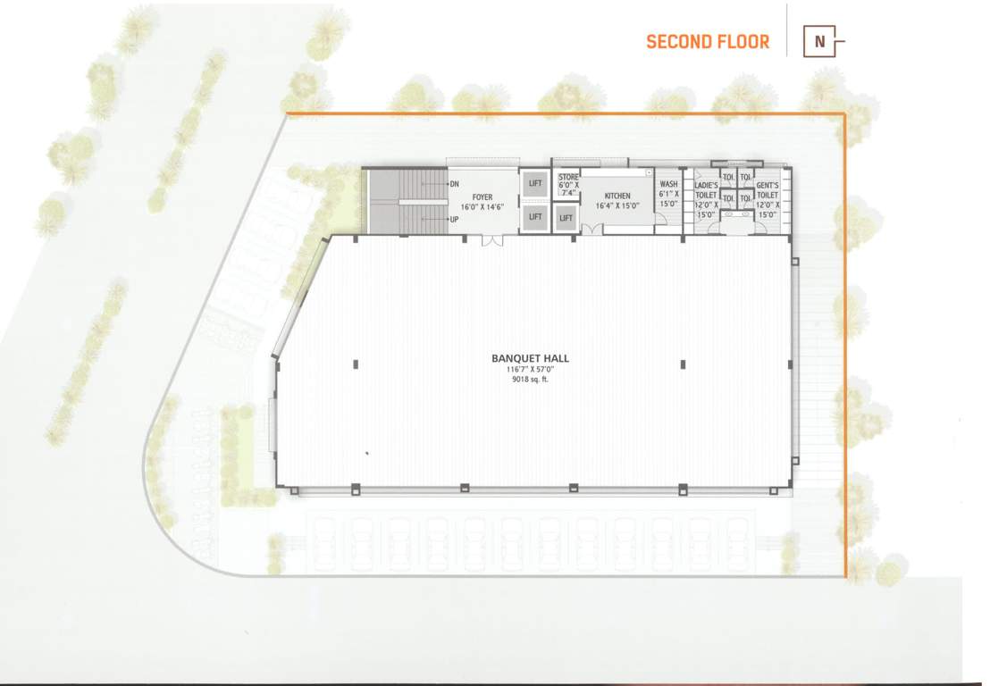  vraj icon Vraj Icon Cluster Plan for 2nd Floor