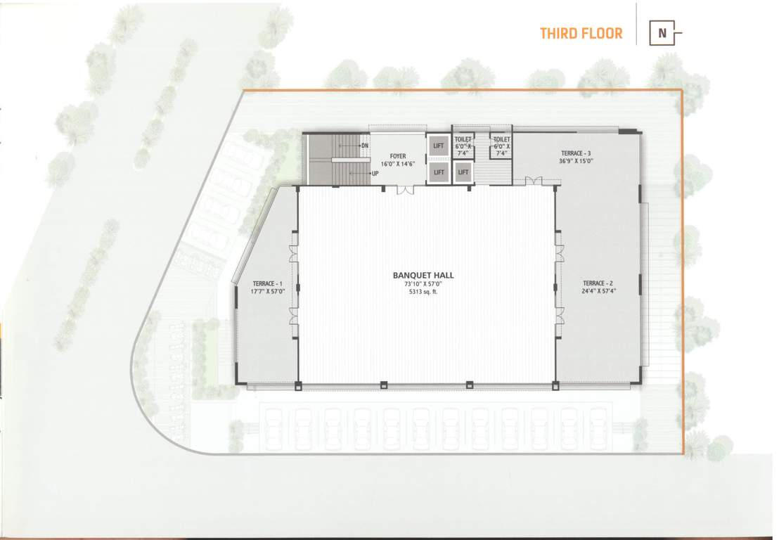  vraj icon Vraj Icon Cluster Plan for 3rd Floor