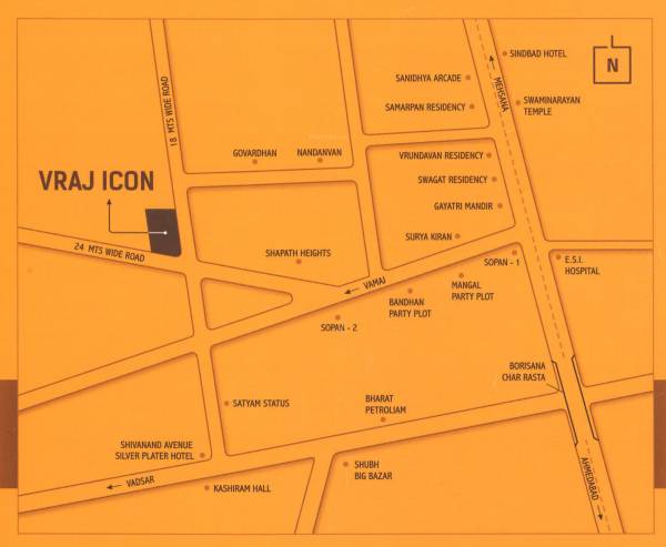  vraj-icon Location Plan