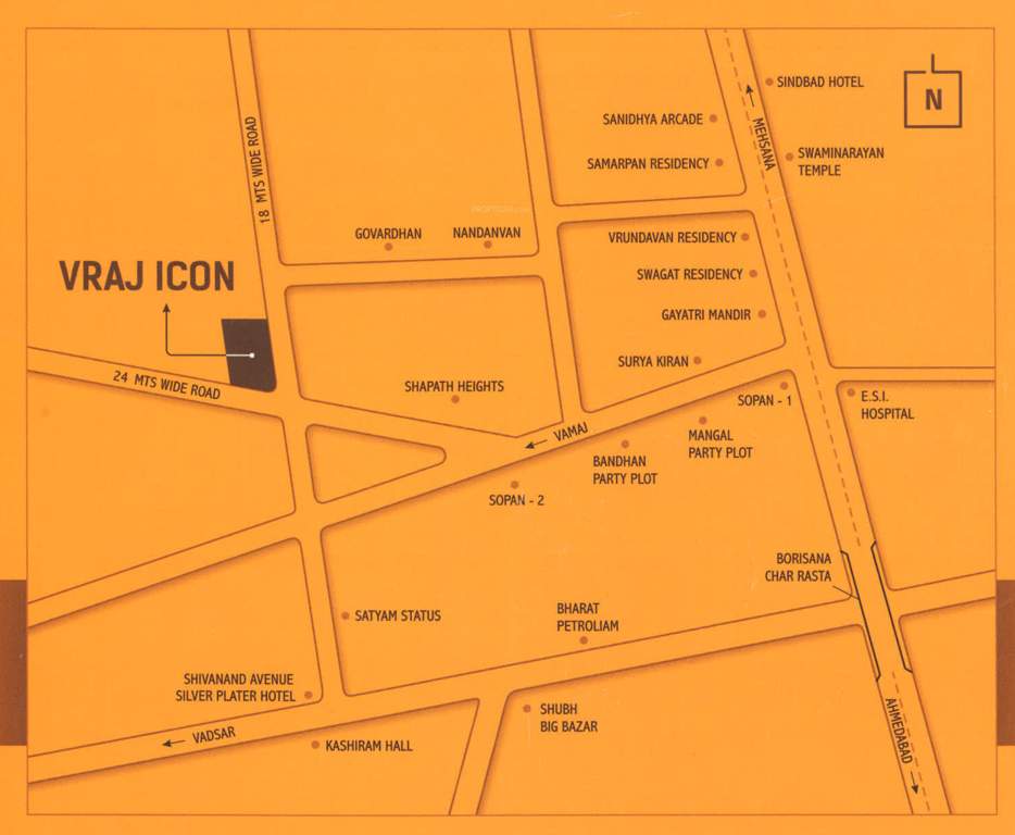  vraj icon Location Plan
