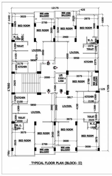 Block 2 Typical Cluster Plan siddhi-vinayak-heights Block 2 Typical Cluster Plan