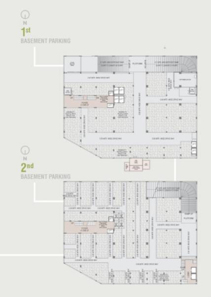  pramukh-square Pramukh Square Basement Floor Cluster Plan