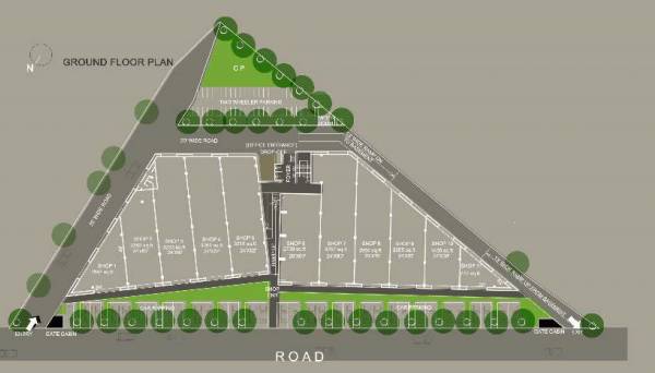  suryan-monolith Suryan Monolith Ground Floor Cluster Plan