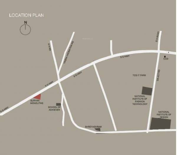  suryan-monolith Location Plan
