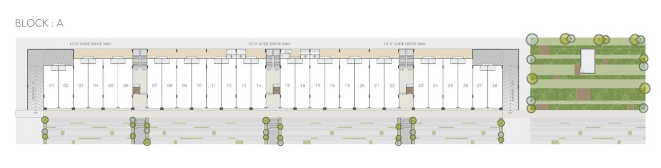  super arcade Super Arcade A Ground Floor Cluster Plan