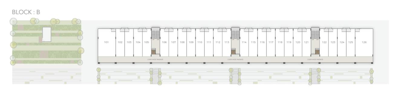  super arcade Super Arcade B Cluster Plan for 1st Floor