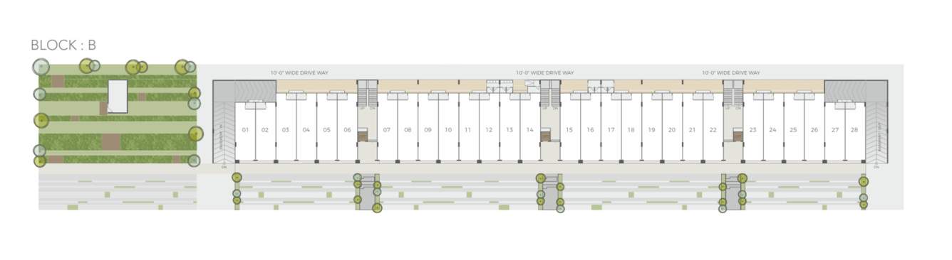  super arcade Super Arcade B Ground Floor Cluster Plan