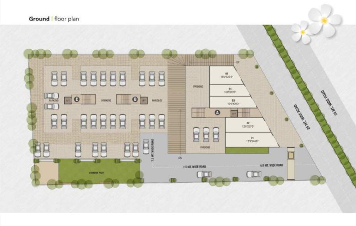  shree sopan pratishtha Shree Sopan Pratishtha Ground Floor Cluster Plan