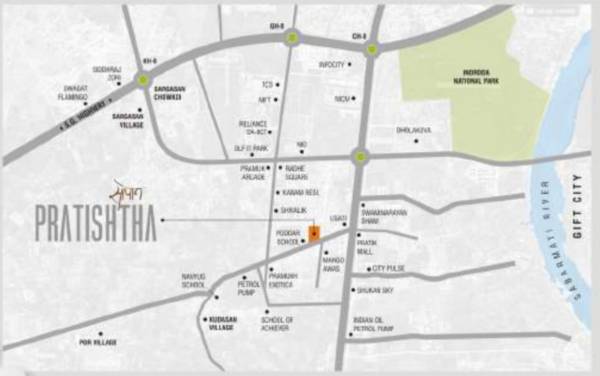  shree-sopan-pratishtha Location Plan