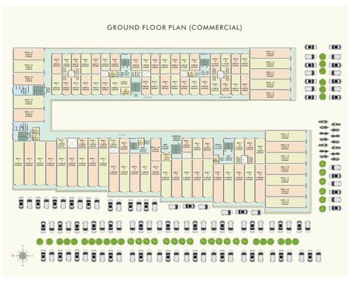  krrish-vraj-landmark-1b Vraj Landmark 1B Cluster Plan for ground Floor