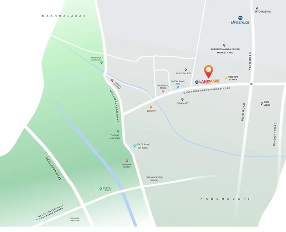  krrish vraj landmark 1b Location Plan