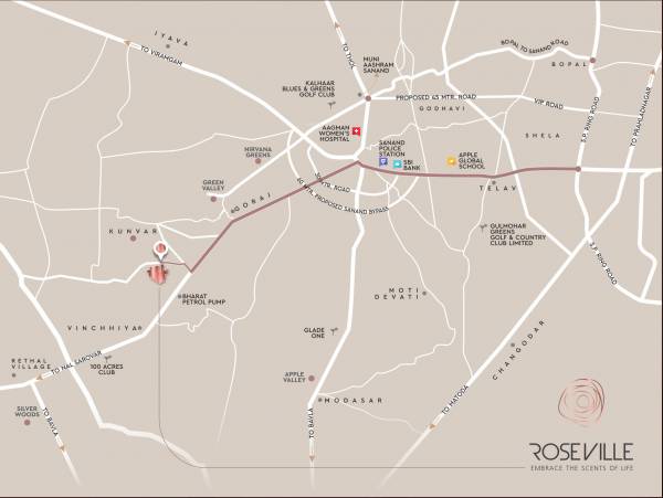  roseville Location Plan