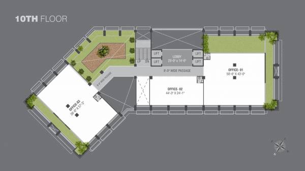 Neptune Edge Cluster Plan for 10th Floor edge Neptune Edge Cluster Plan for 10th Floor