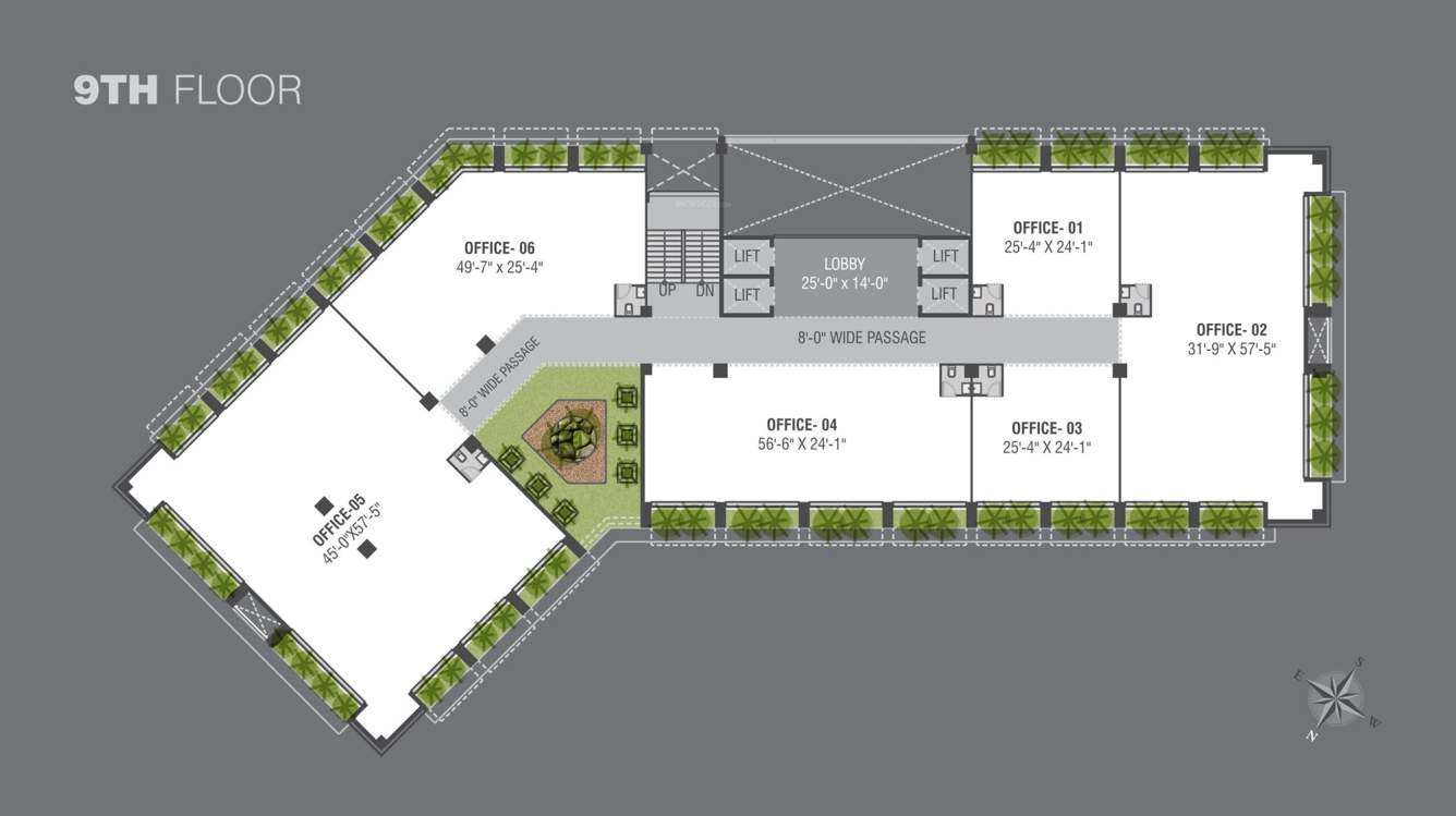  edge Neptune Edge Cluster Plan for 9th Floor