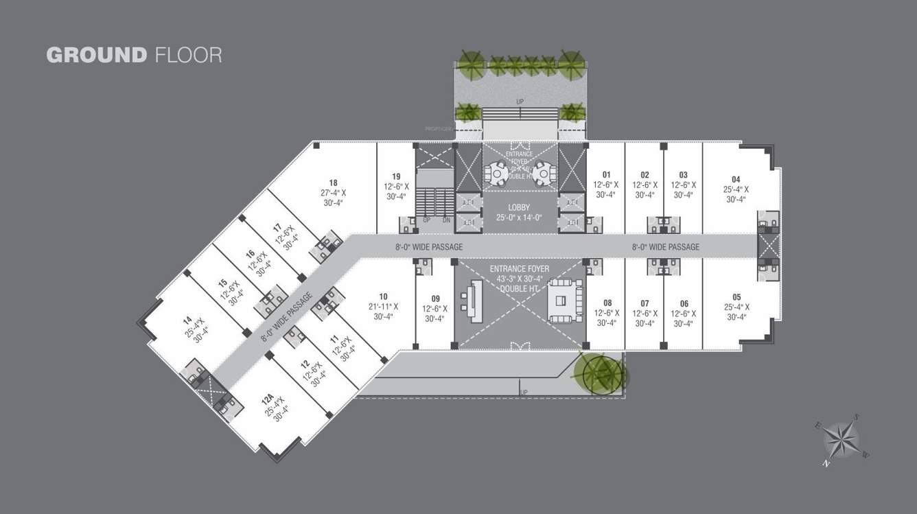  edge Neptune Edge Cluster Plan for ground Floor
