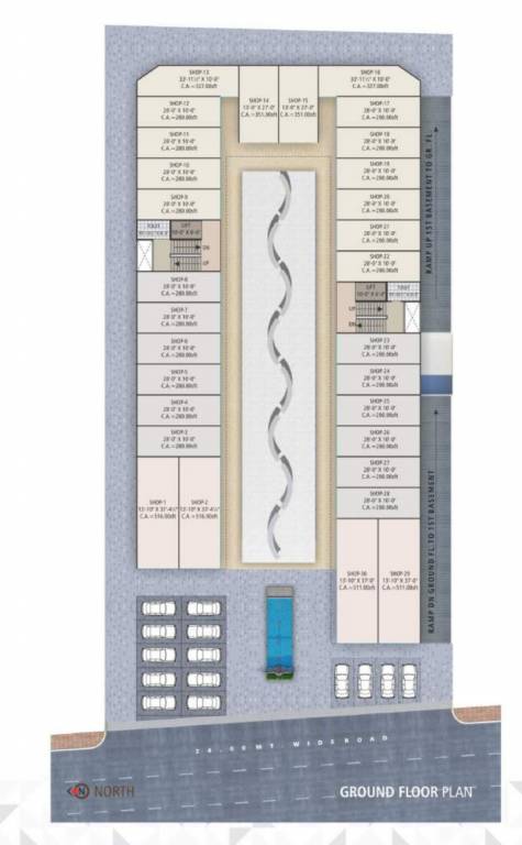 shoppers Shoppers Ground Floor luster Plan