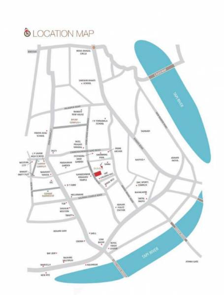 shoppers Location Plan