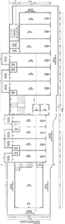  u b n complex U B N Complex Cluster Plan for 1st Floor