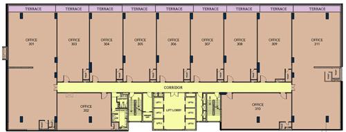  business-park-phase1 Business Park Phase1 Cluster Plan for 3rd Floor