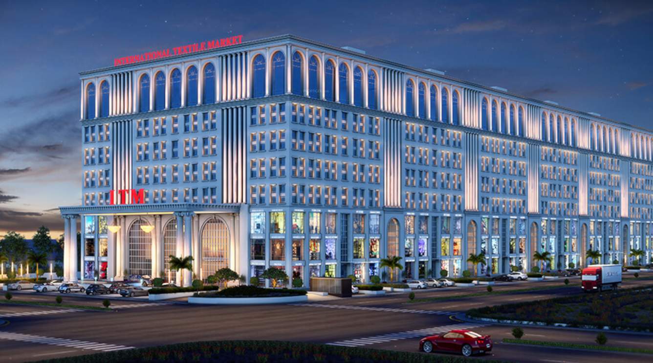 international textile market Elevation