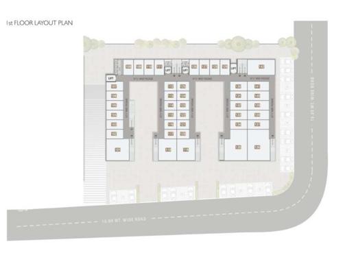  sumerru-business-corner Sumerru Business Corner Cluster Plan for 1st Floor