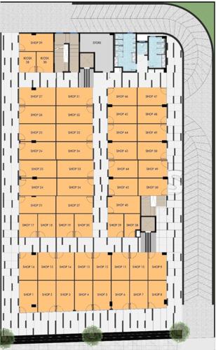  mall-street Lion Mall Street Typical Cluster Plan