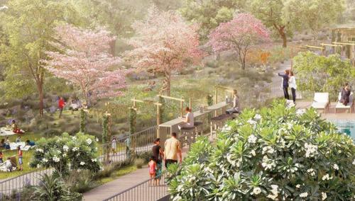  nikoo-homes-vi-phase-2 Landscape Garden and Tree Planting